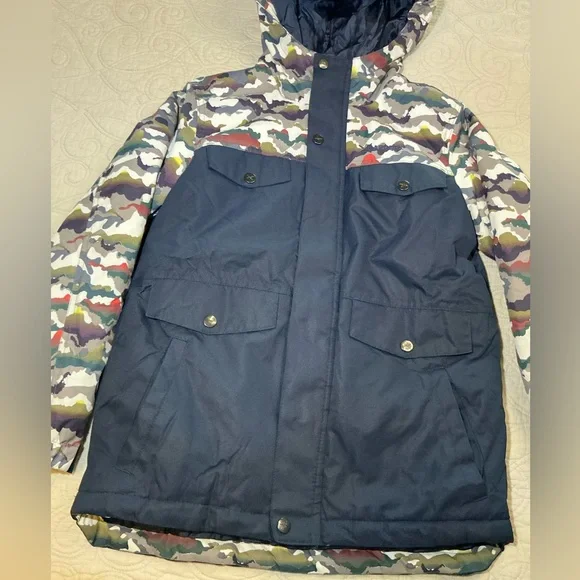 NEW! Arctix Camo Slalom Insulated Winter Jacket boys Size Med NWOT - Picture 7 of 15